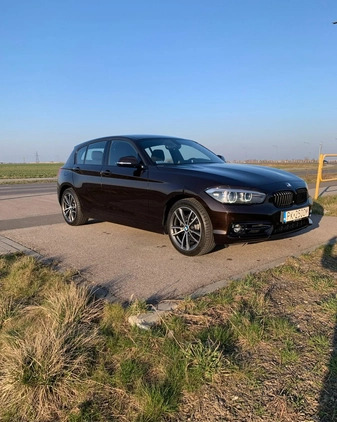 BMW Seria 1 cena 93500 przebieg: 72000, rok produkcji 2018 z Ciechanów małe 781